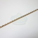 Gold Tiny Faceted Cable